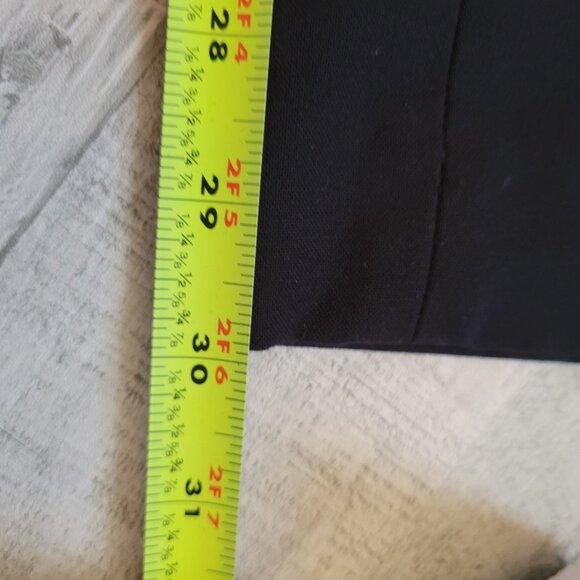 Talbots Womens Black Pull-On Pants 18W Polyester/Spandex - Picture 3 of 4